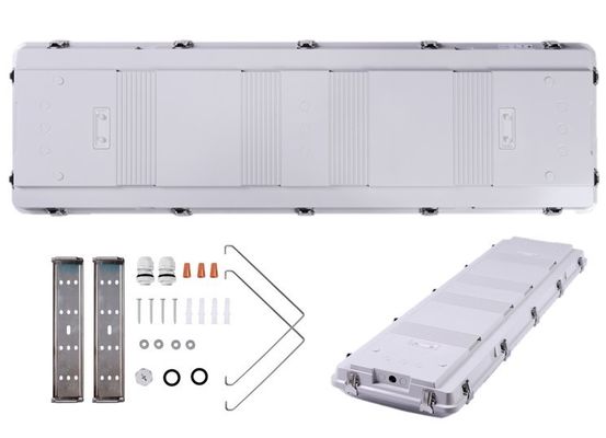 High Lumen LED Vapor Tight High Bay Autoverwasser Werktijd 50000 CRI Ra 80