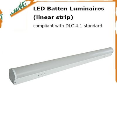 ETL DLC Lineaire Led Batten Light Fixture Tube Met 3CCT Afstembaar voor Indoor Commercial