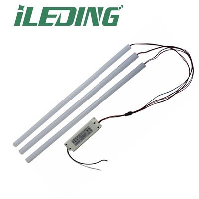 Magnetische retrofit Energiebesparende dimmende LED 3CCT 3P Selecteerbare batterij Snelle installatie Lineaire retrofit kit