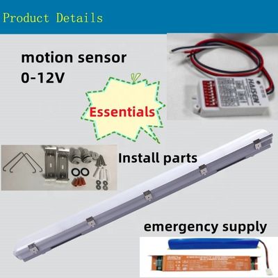 Garage 155W 4FT Waterdicht Industrie LED Dampen Strakke High Bay met 50000 uur werktijd