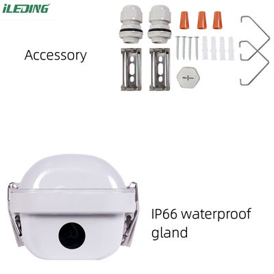 Industriële 60W 4FT LED-dampen garagelucht IP67 waterdicht stuur 120-277V / 120-347V