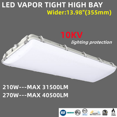 Sensorbesturing 200W LED-dampen dicht hoge baai Commercieel gebruik voor magazijn IK10 IP67 waterdicht