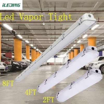 80 Ra LED dampdicht 2ft 3CCT Selecteerbare LED dampdicht IP66 voor Linkable Lighting