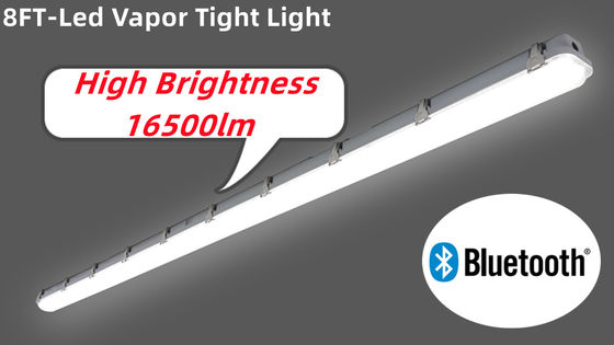 LED dampdicht IP66 IK10 voor commerciële en industriële dampdichtheid 50000 uur Levensduur