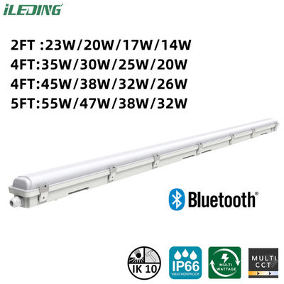 LED-dampvrij garageluchtstel Dimmabel IP66 LED-triproof licht met CRI Ra 85