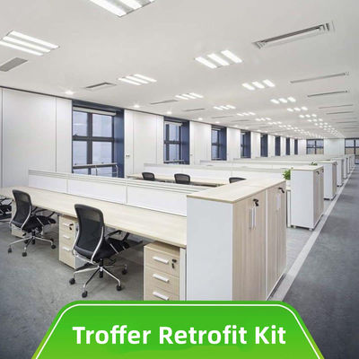 DLC 140Lm/W Magnetisch LED licht Troffer Lineaire retrofit kit voor de Amerikaanse markt