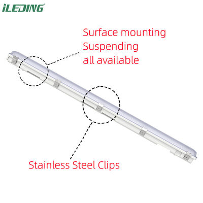 120-277V / 120-347V LED-damp-strakke lichtinstallatie voor ondergrondse tunnels en benzinestations