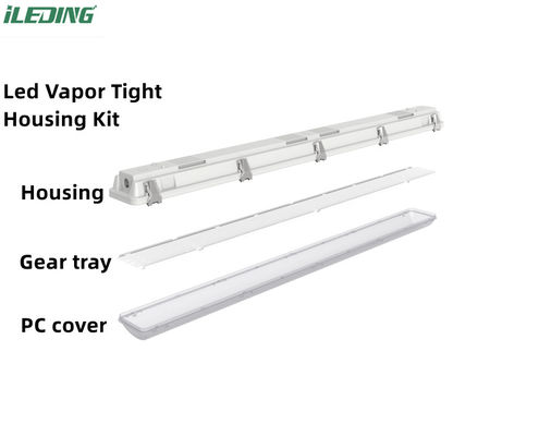 AC 110V Parkeerleiding LED Stoomdicht Luminaire 4FT IP66 LED Waterdicht verlichting Triproof Light