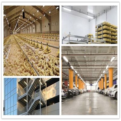 Garage Warehouse 5FT IP66 LED Tri Proof Fixture Damp dicht dimbaar licht 55W AC 110V ±10%