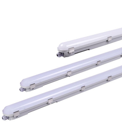 Commerciële 5FT Parkeerplaats LED Lineaire Tri proof Opgehangen IP66 Dampscherp Lichtsysteem 2kg