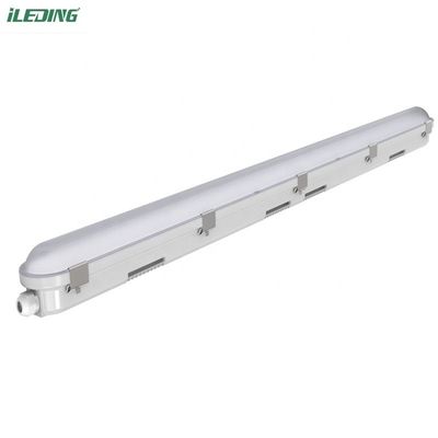 Commerciële 5FT Parkeerplaats LED Lineaire Tri proof Opgehangen IP66 Dampscherp Lichtsysteem 2kg