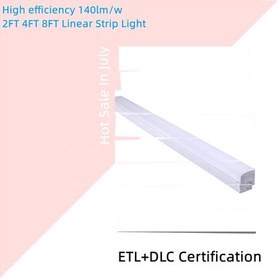 3500K 4000K 5000K Op kantooroppervlak gemonteerd 34W 4FT LED Batten Light Fixture SMD2835