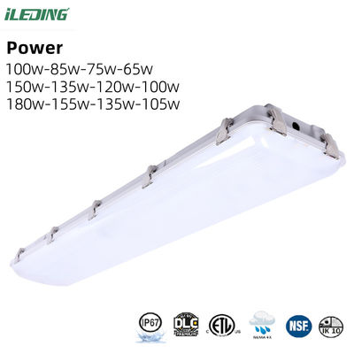 High Bay Warehouse Lighting 155W Led Vapor Tight Waterproof Light met dimmer ondersteuning