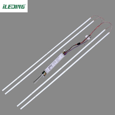 ETL DLC 32W Troffer Retrofit Kit voor 4FT Magnetische LED 2*4 2*2 Light Linear Retrofit Kit