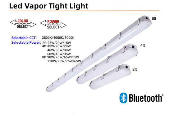 Upgrade naar 4FT 60W Led Vapor Tight Light Housing Kit en 5- voor optimale prestaties