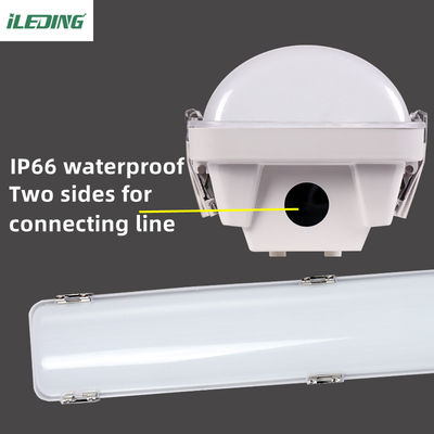 4FT Workshop LED-dampvast garageluchtsysteem Daglicht Kleurtemperatuur en IP66 waterdichtheid