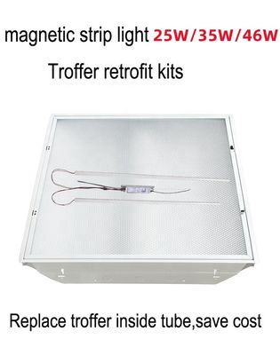 120-277V 120-347V 80 CRI Aanpassen 3 CCT Indoor Lighting Magnetisch Led Lineaire retrofit Keuken Keuken Bewegingssensor