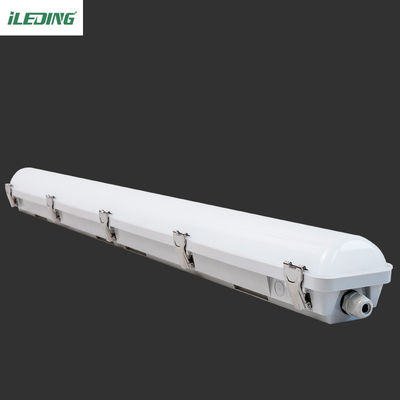 Grijze polycarbonaat sluitclips 4FT 46W LED-dampvlammen voor magazijnen