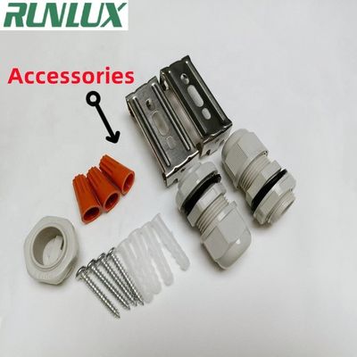 Transparante polycarbonaat diffuser LED damp dicht licht waterdicht wasgarage