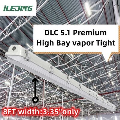 80 Ra Support Dimmer Industrial 8FT Led Vapor Tight High Bay Tri proof 90W 75W 65W waterdicht lichtstel