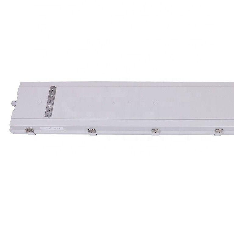 100W 3500K 4FT LED-dampvrij hoge baai IP67 met transparante polycarbonaatdiffuser