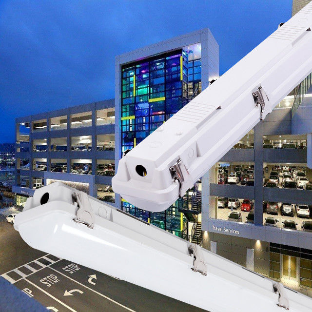 120V-277V / 120V-347V IP66 IK10 LED dampdichte armature voor commerciële en industriële