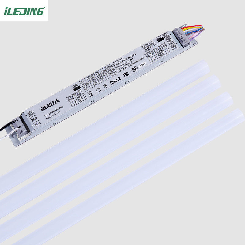 Afstandsbediening LED Lineaire retrofit kit Extrusie behuizing kanaal met 4FT lengte en PC cover