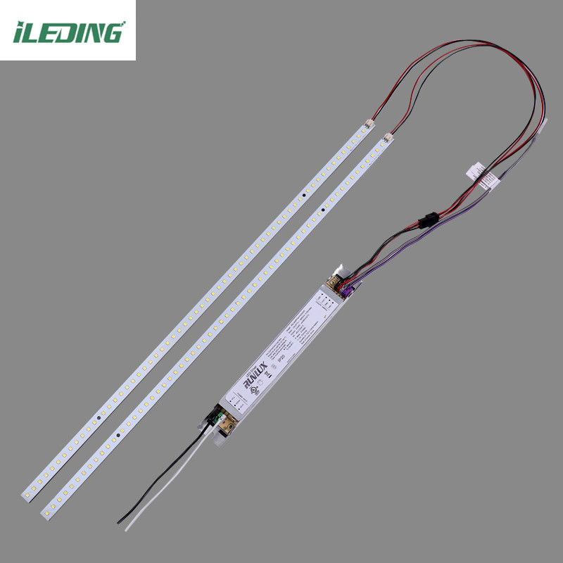 Kantoor vervangen buis 2FT Led Magnetisch licht Troffer lineaire retrofit kit 20W 2900LM CRI85