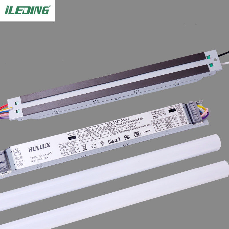 PC-materiaal Led Linear Retrofit Kit Magnetisch gemonteerd Led Light 140Lm/W 2FT 25W 20W 15W