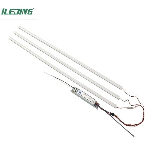 120-277V / 120-347V Bestuurder 2FT 4FT 49W LED Magnetische retrofit kit Licht Voor Troffer Light Lineaire retrofit kit