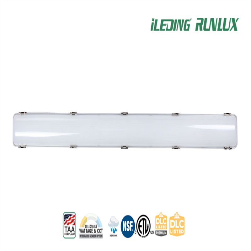 Wattage Selectable LED Tri Proof Light met polycarbonaatlens en 0-10V dimming